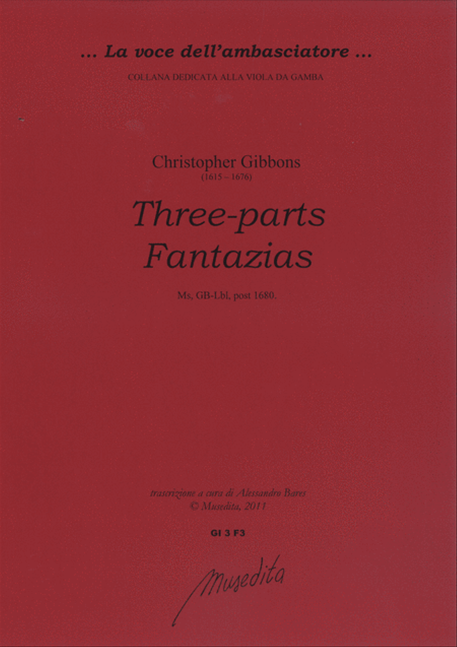 Three-parts Fantazies (Ms, GB-Lbl) 3-Part scores gallery preview page 1
