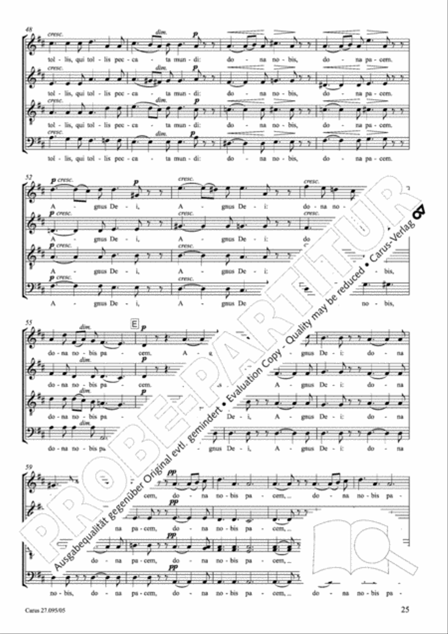 Messe solennelle de sainte Cecile Messe solennelle de sainte Cecile STB scores gallery preview page 26