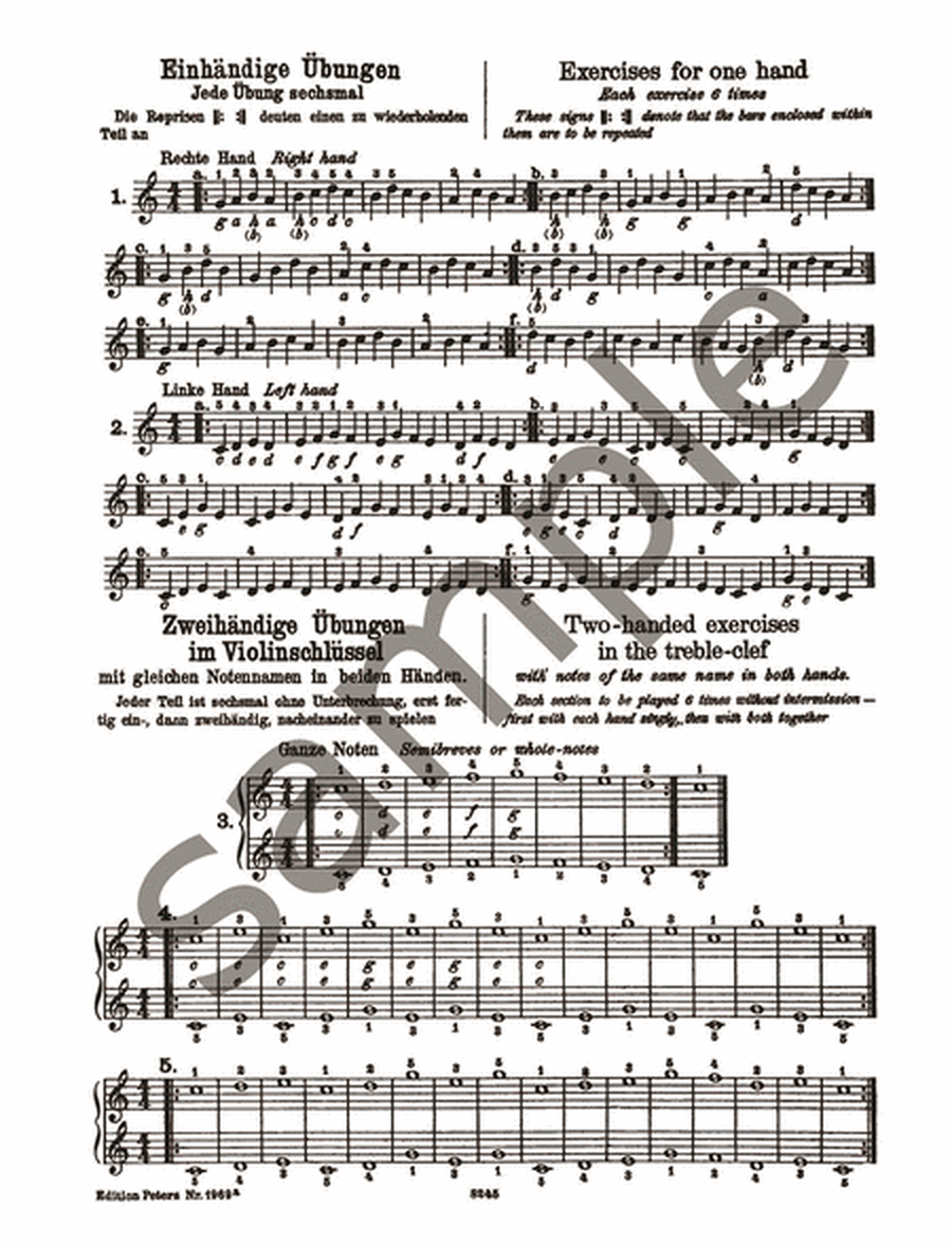 Practical Piano Method Op. 300