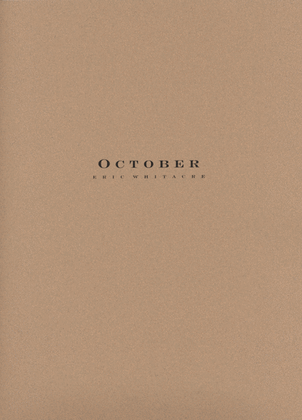 Book cover for October