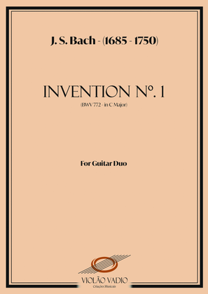 Invention no. 1 (BWV 772) - (J. S. Bach) - For 2 Guitars arrangement.