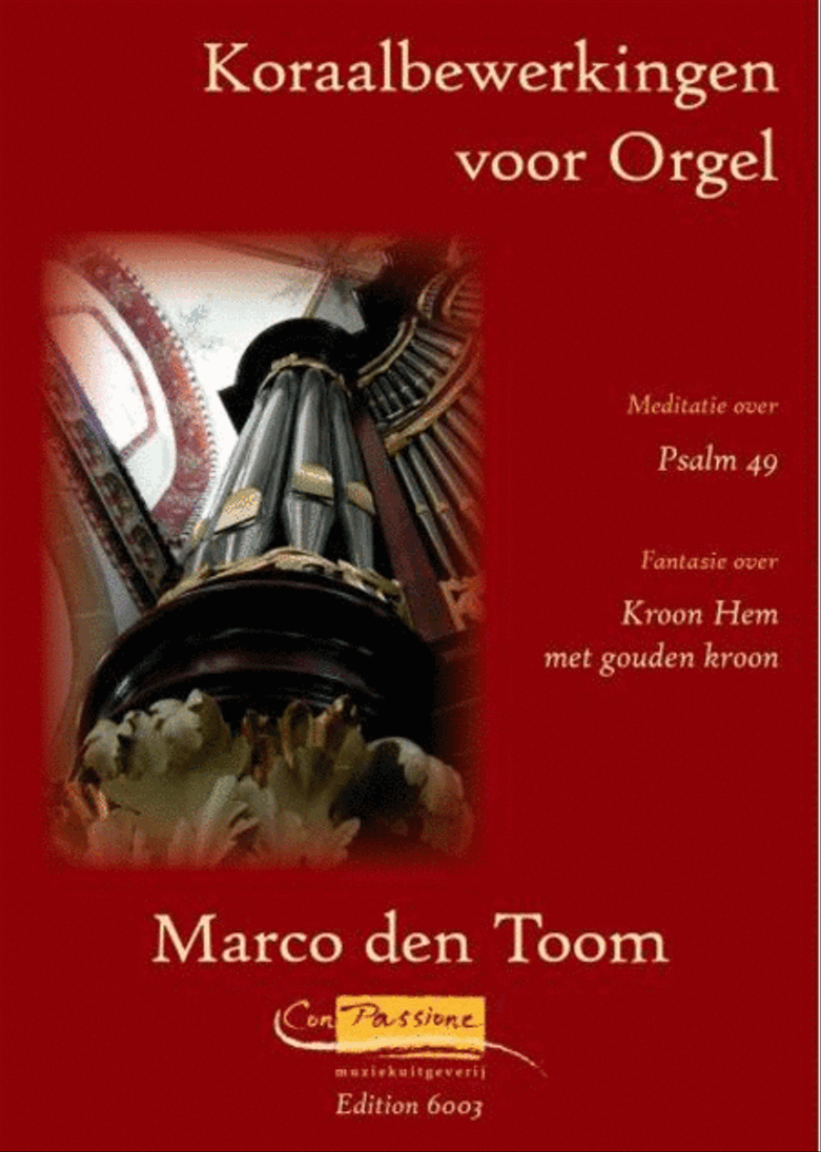 Koraalbewerkingen (Meditatie Psalm 49) Organ scores gallery preview page 1