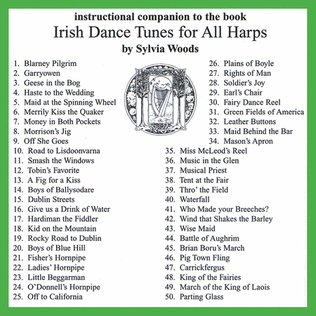 Book cover for Irish Dance Tunes for All Harps