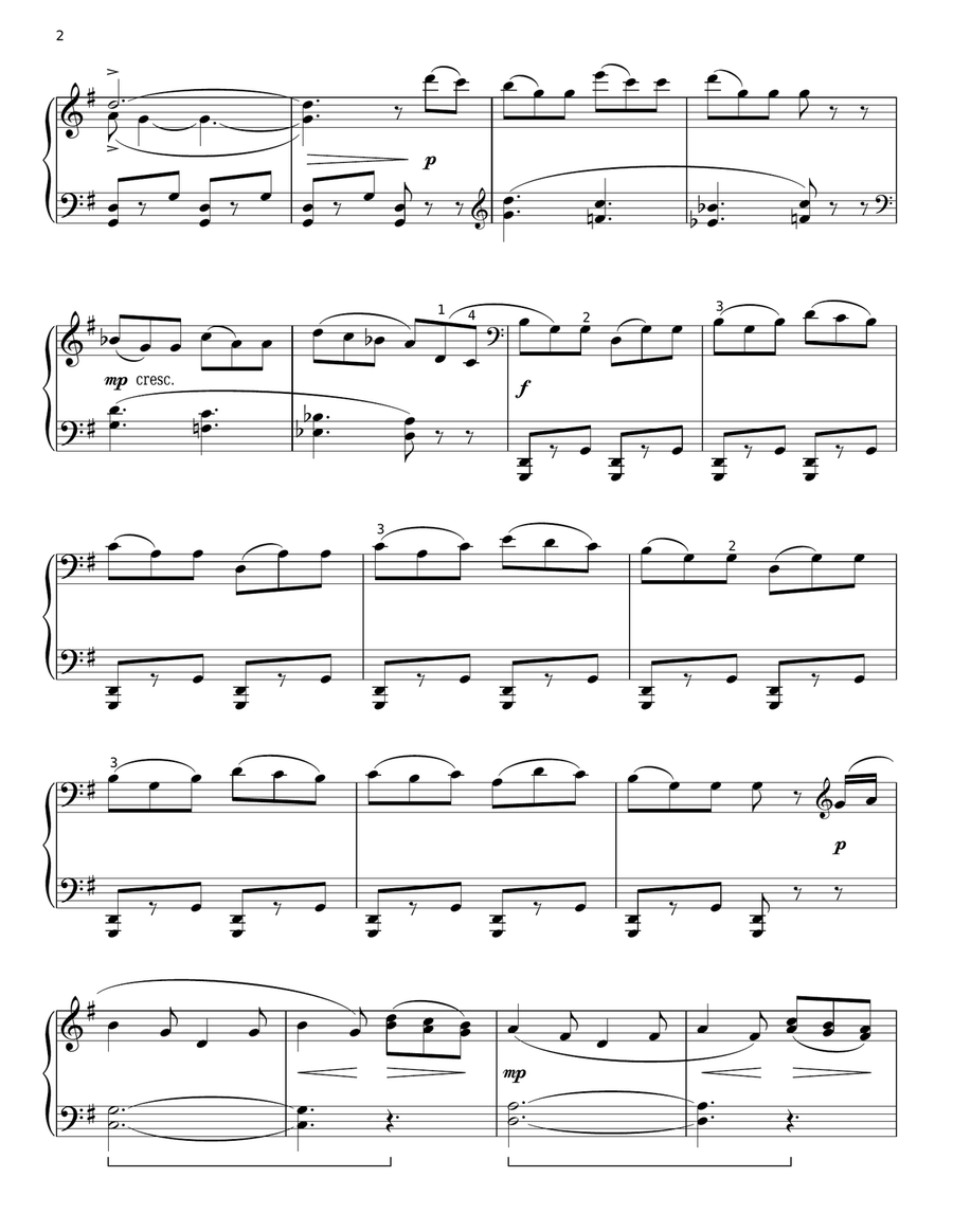 The Irish Washerwoman (arr. Phillip Keveren) Piano Solo scores gallery preview page 2