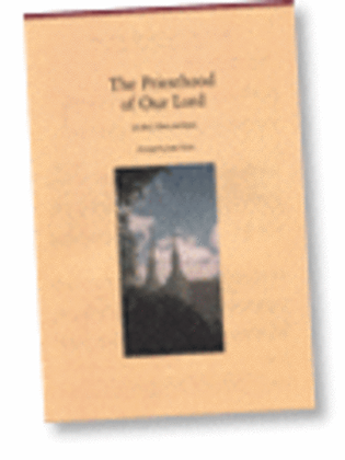 Book cover for The Priesthood of Our Lord - TTBB - Kasen
