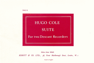 Book cover for Suite 2 Recorders **pop**