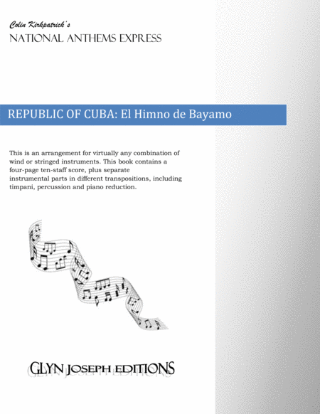 Republic of Cuba National Anthem: El Himno de Bayamo image number null