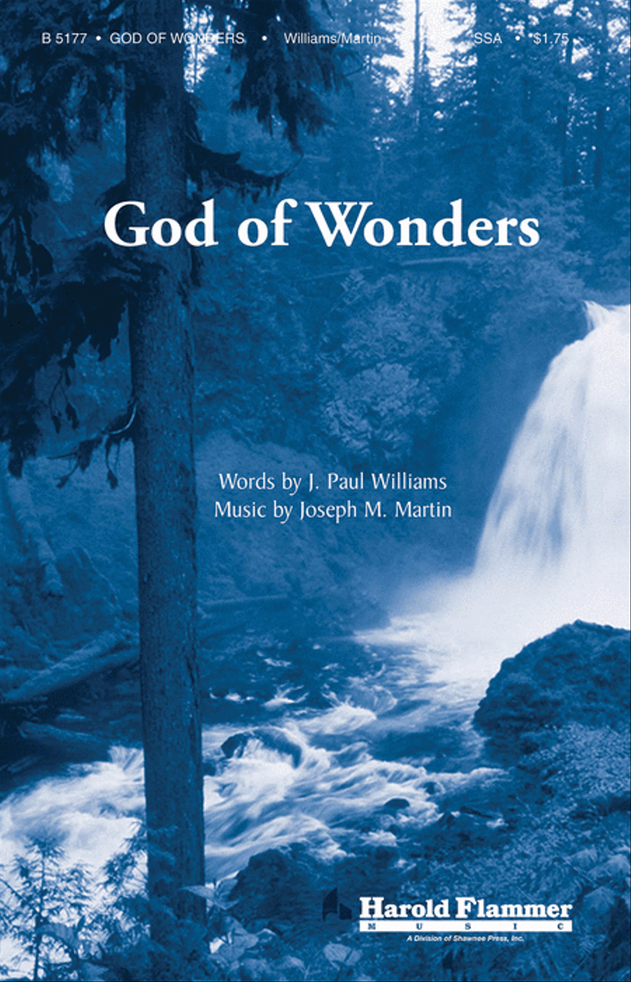 God of Wonders SSA scores gallery preview page 1
