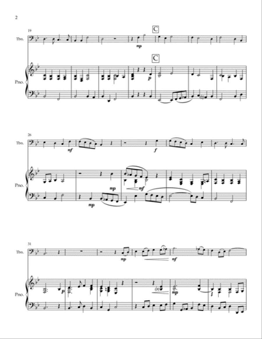 It Was a Lover and His Lass Piano scores gallery preview page 2
