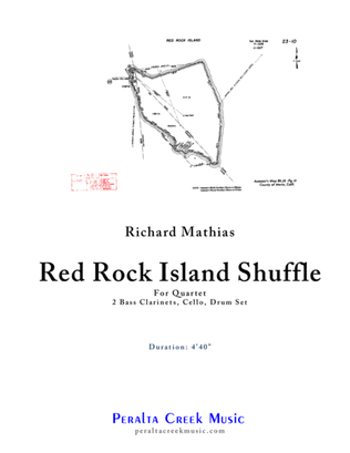 RED ROCK ISLAND SHUFFLE - for quartet