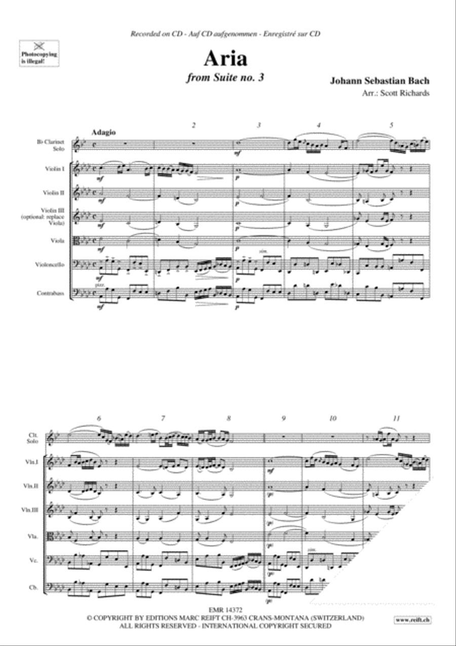 Aria Aria String Orchestra scores gallery preview page 3
