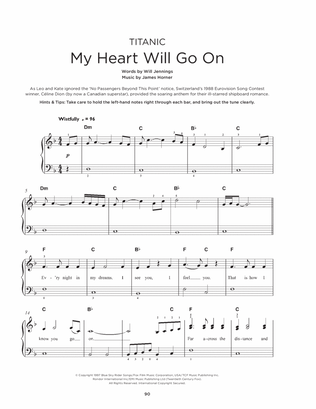 My Heart Will Go On (Love Theme From 'Titanic')