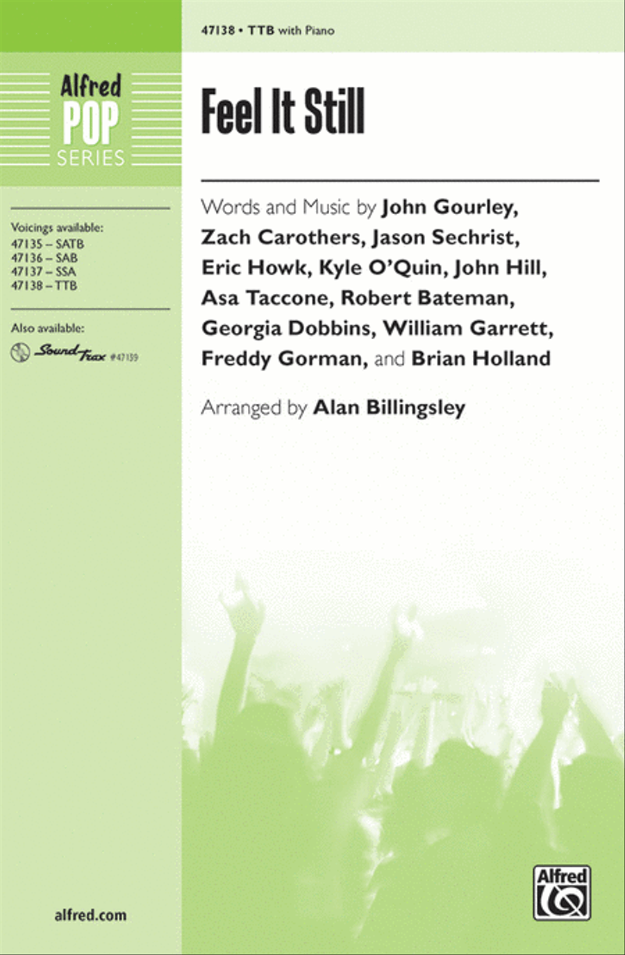 Feel It Still Men's Choir scores gallery preview page 1