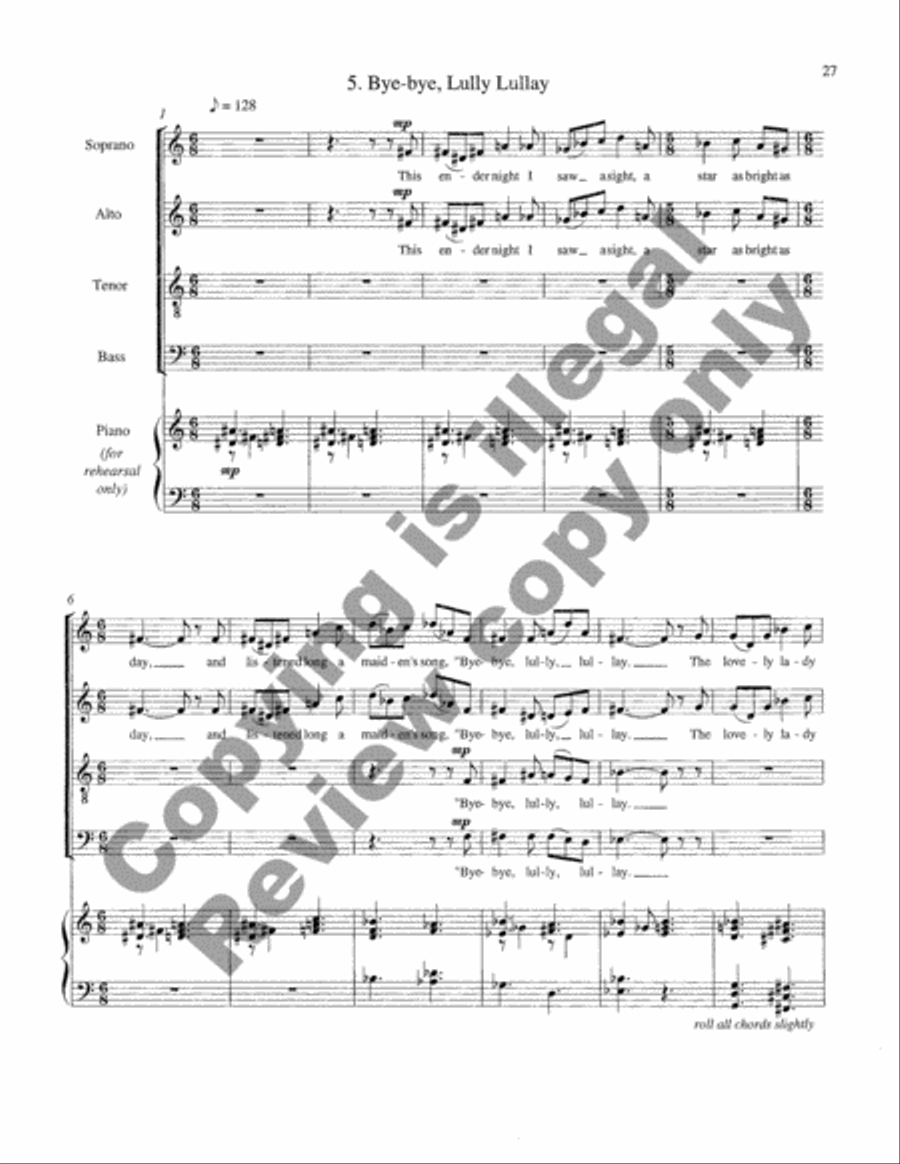 In Excelsis Gloria In Excelsis Gloria 4-Part scores gallery preview page 7