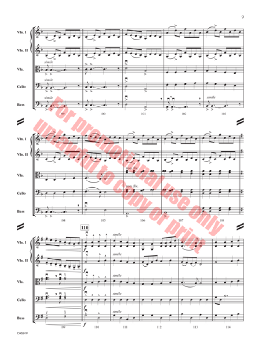 String Dreams String Orchestra scores gallery preview page 10
