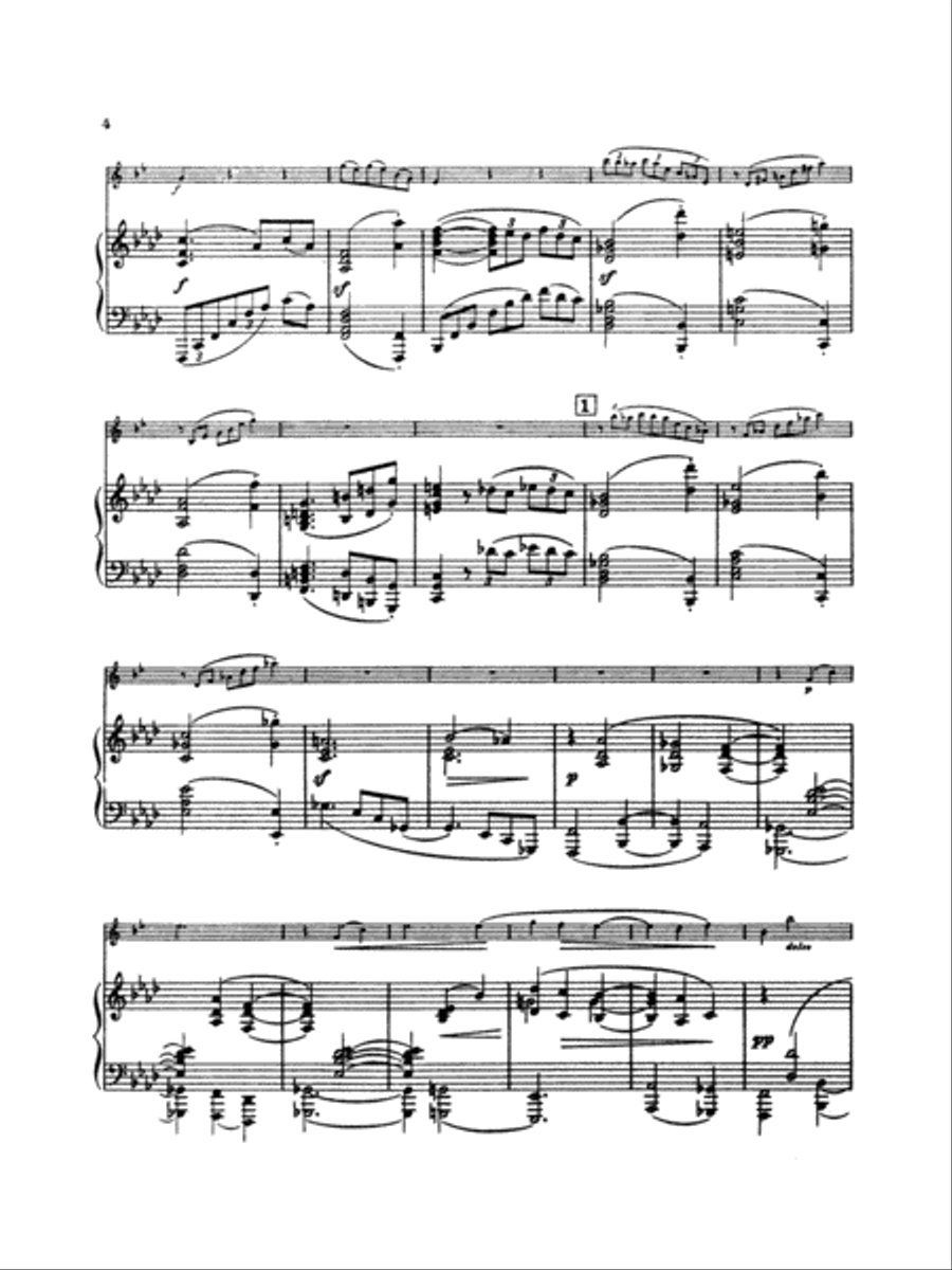 Brahms: Two Sonatas, Op. 120 Piano scores gallery preview page 2