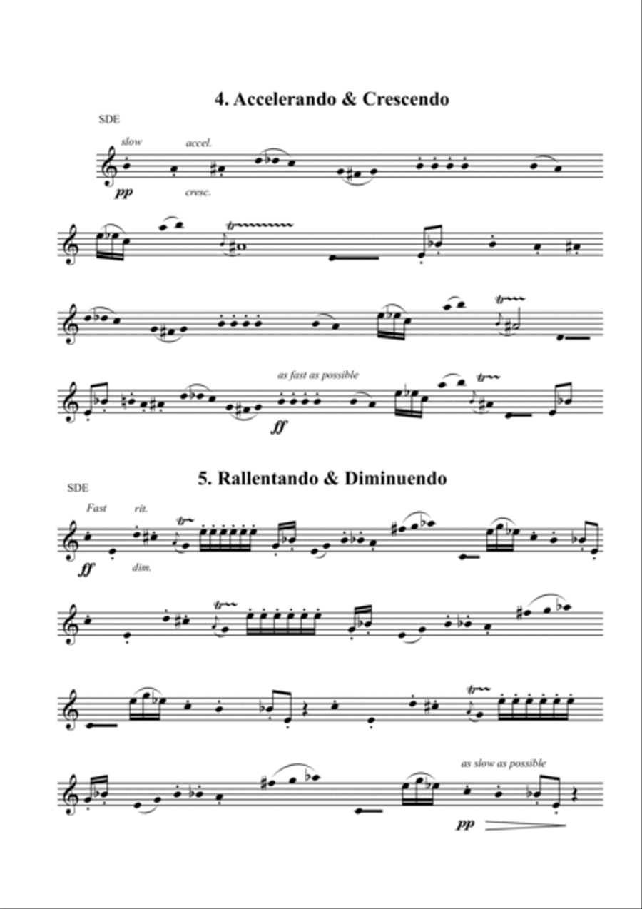 20 Contemporary Solos, Duos and Ensembles for Oboe Woodwind Duet scores gallery preview page 3