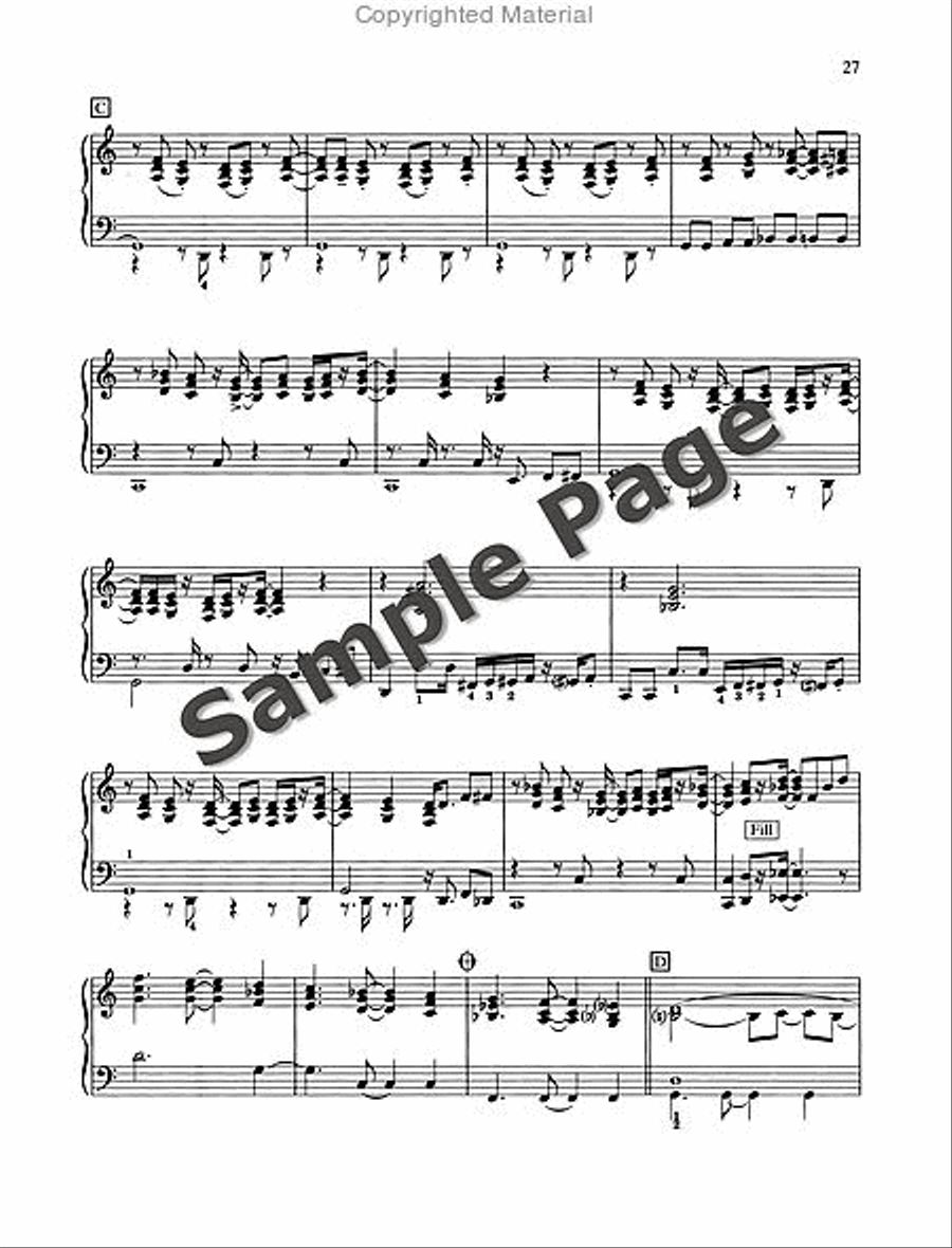 Keyboard On Stage Piano/cassette Piano scores gallery preview page 28