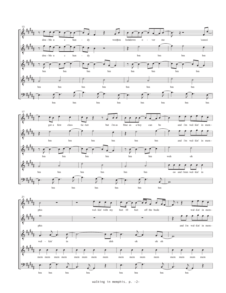 Walking In Memphis Walking In Memphis TB scores gallery preview page 2