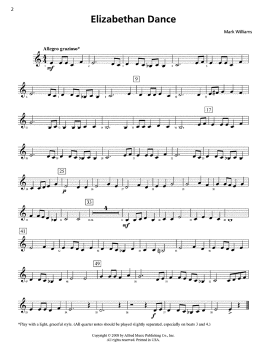 Accent on Performance Classical Collection Concert Band scores gallery preview page 3