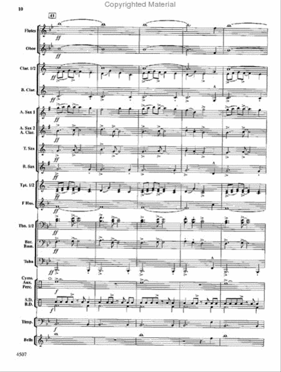 Storybrook Mountain Storybrook Mountain Concert Band scores gallery preview page 10