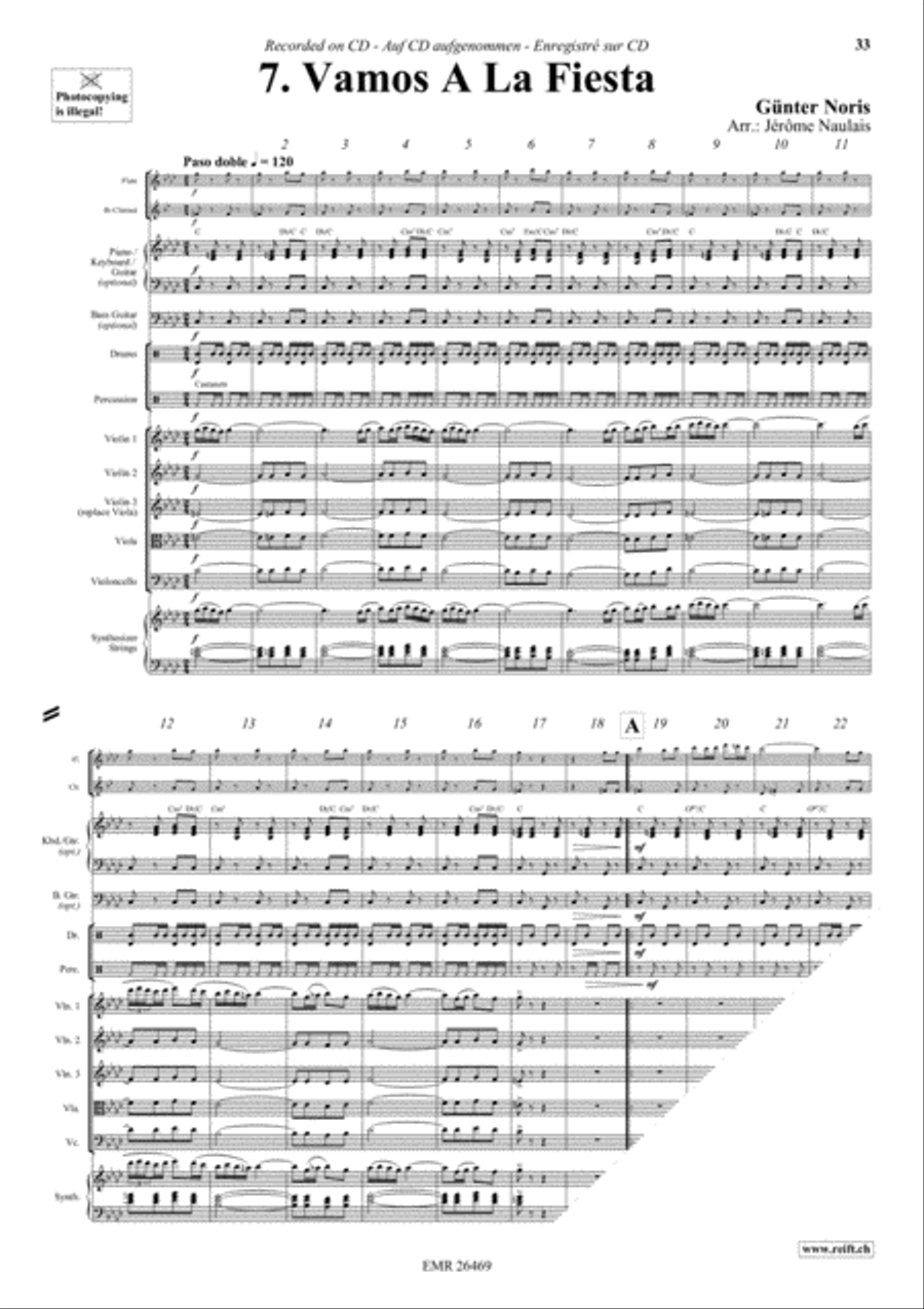 Let's Dance Volume 5 Let's Dance Volume 5 Woodwind Ensemble scores gallery preview page 9