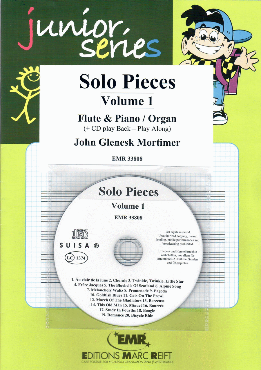 Solo Pieces Vol. 1 Flute Solo scores gallery preview page 1