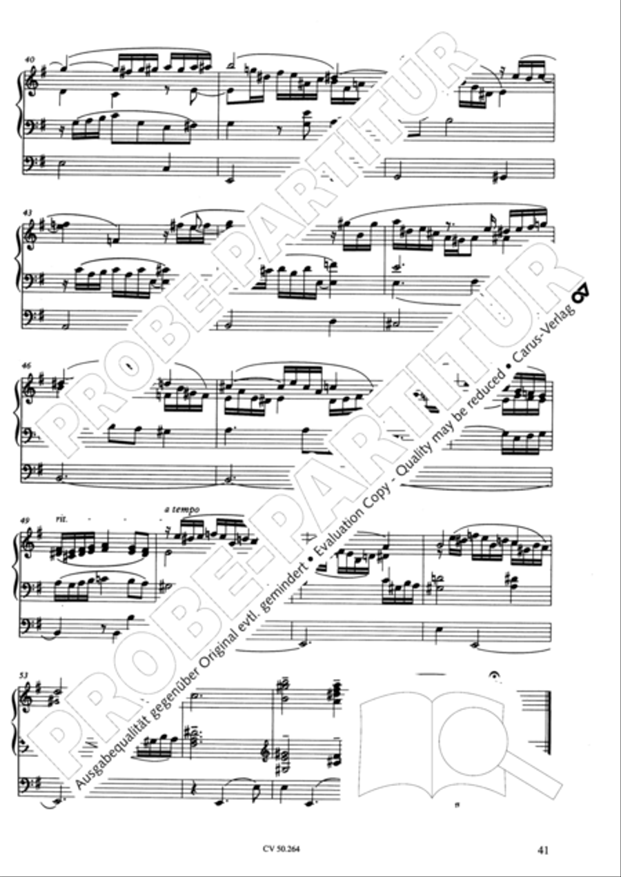 Free organ music for the Worship Service Organ Solo scores gallery preview page 42