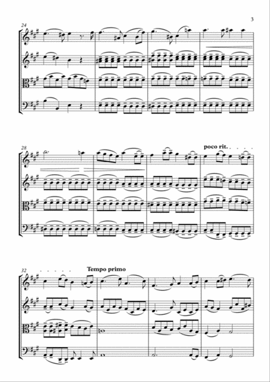 Du Ring Du Ring String Quartet scores gallery preview page 3