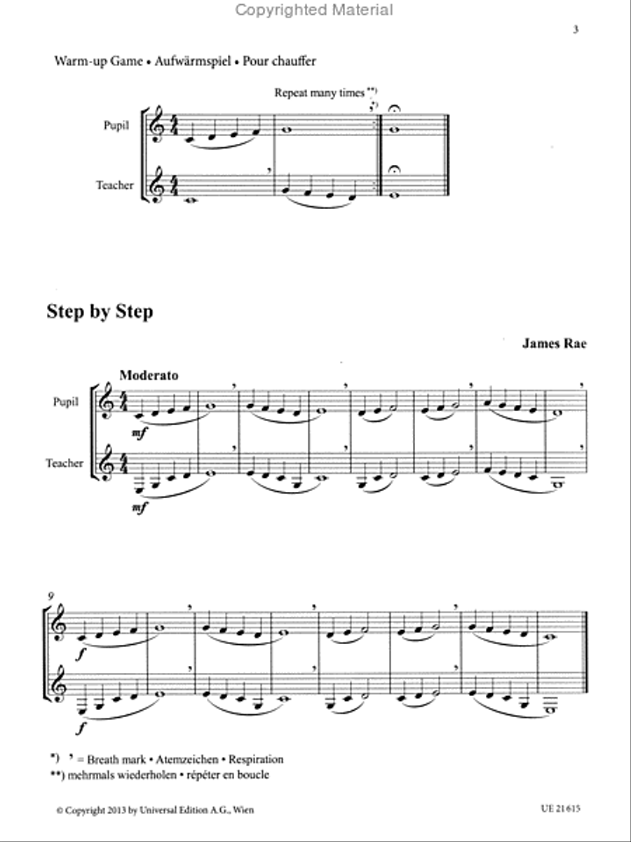 Step by Step Chamber Music scores gallery preview page 2