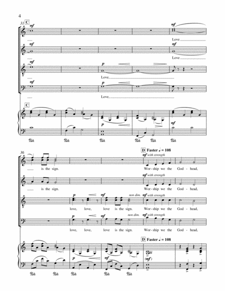 Rejoice!: 2. Love Came Down at Christmas (Downloadable Choral Score)