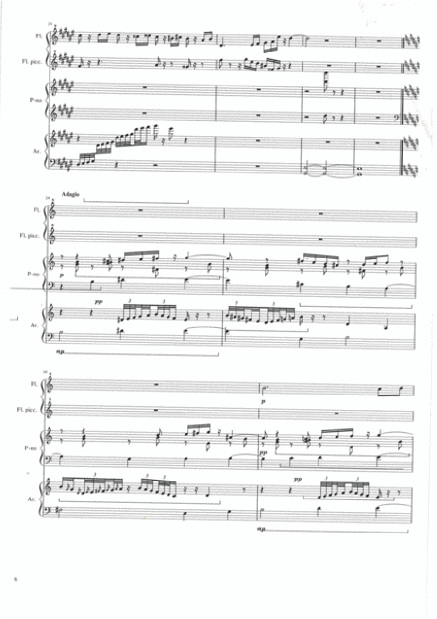 Aleksander Czarnecki - Tales of the Hidden Kingdom, Op. 15 Small Ensemble scores gallery preview page 6