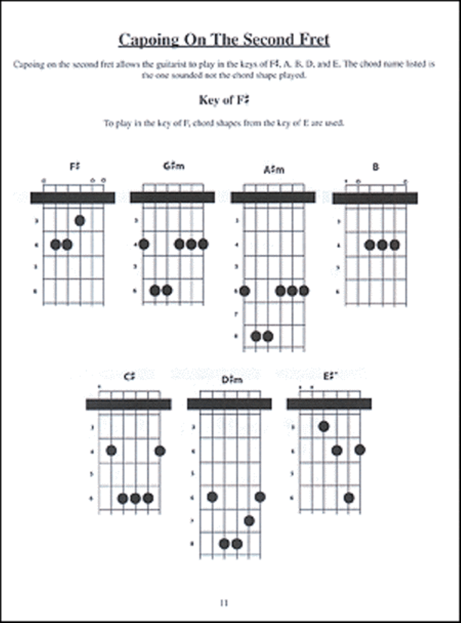 The Capo Chord Book Flatpicking Guitar scores gallery preview page 2
