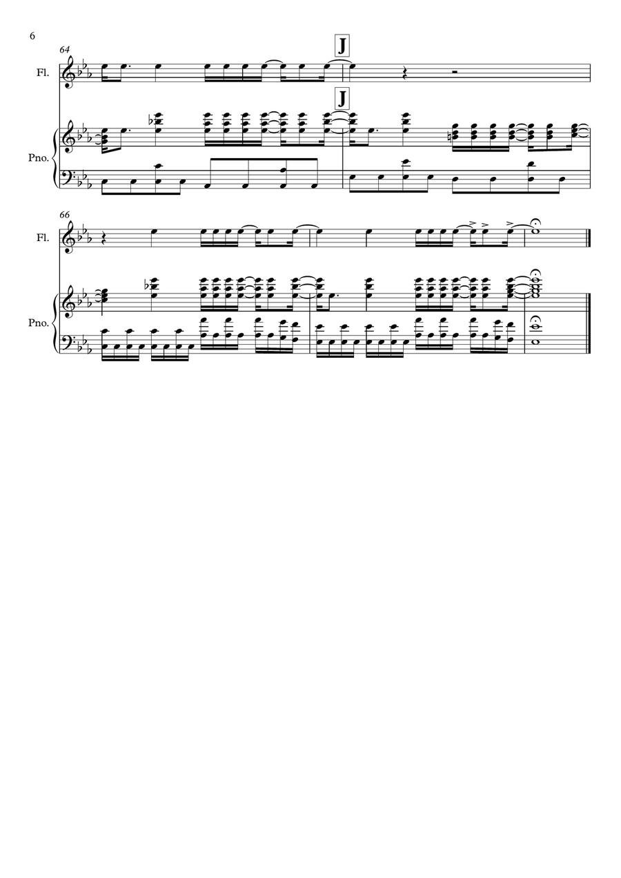 The Greatest Show Flute Solo scores gallery preview page 6