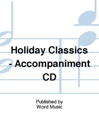 Book cover for Holiday Classics - Accompaniment CD (split)