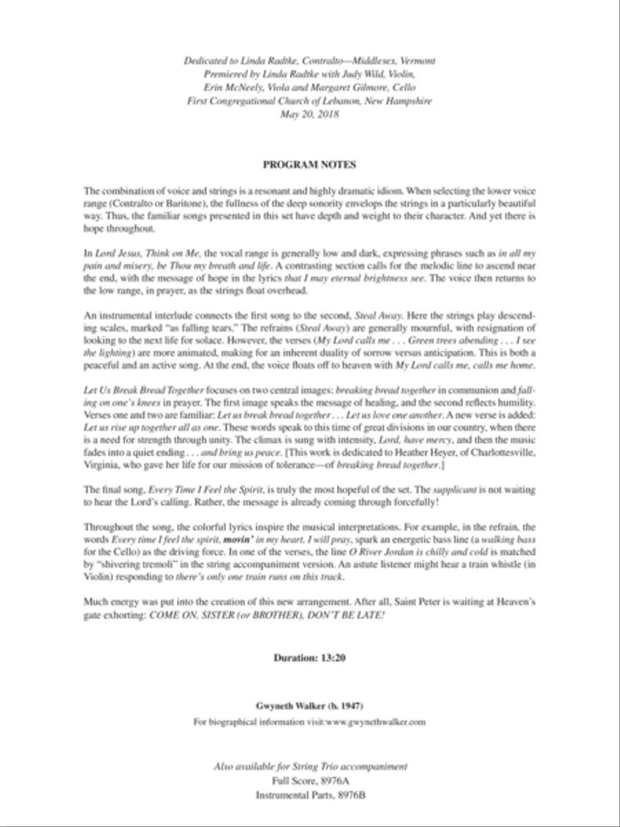 I Feel the Spirit Pentecost scores gallery preview page 2