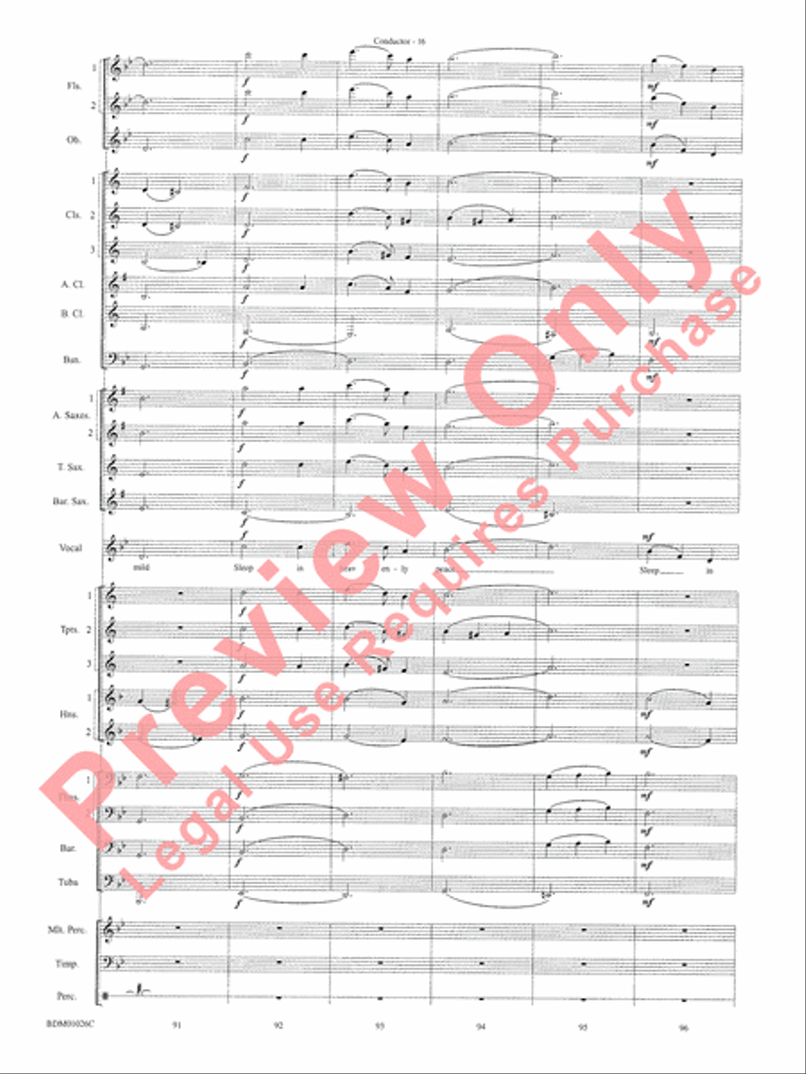 The Ultimate Christmas Sing-Along Concert Band scores gallery preview page 18