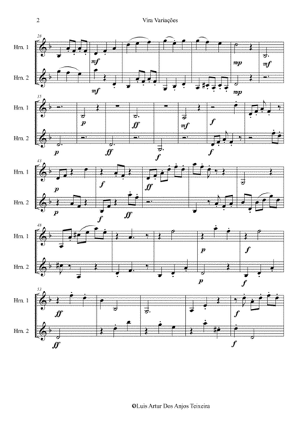 Horn duet - Vira Variações image number null