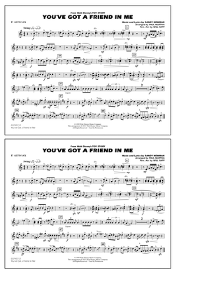 Book cover for You've Got a Friend in Me (from Toy Story 2) (arr. Paul Murtha) - Eb Alto Sax