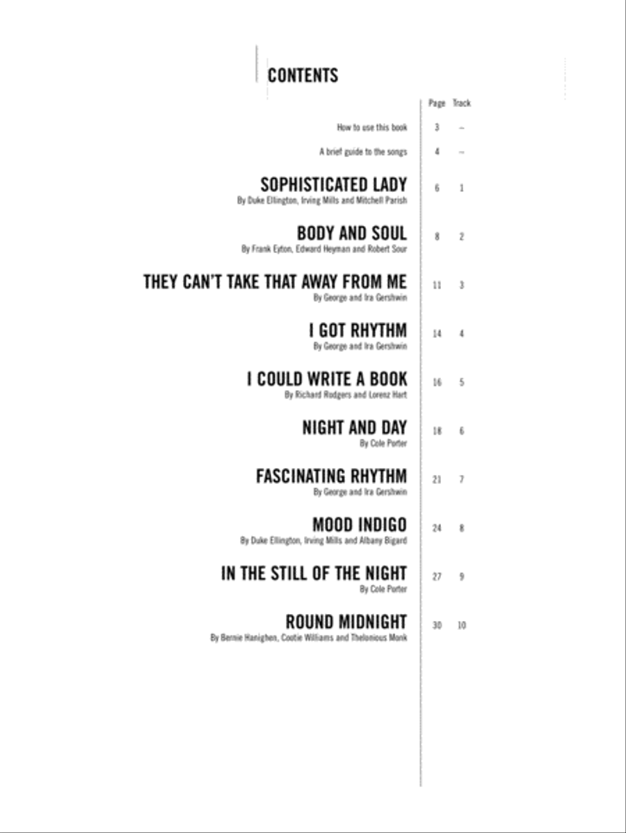 Hampton A /I Got Rhythm/Book & CD/Tsax Tenor Saxophone scores gallery preview page 2