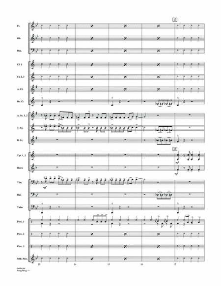 Bang Bang - Conductor Score (Full Score)