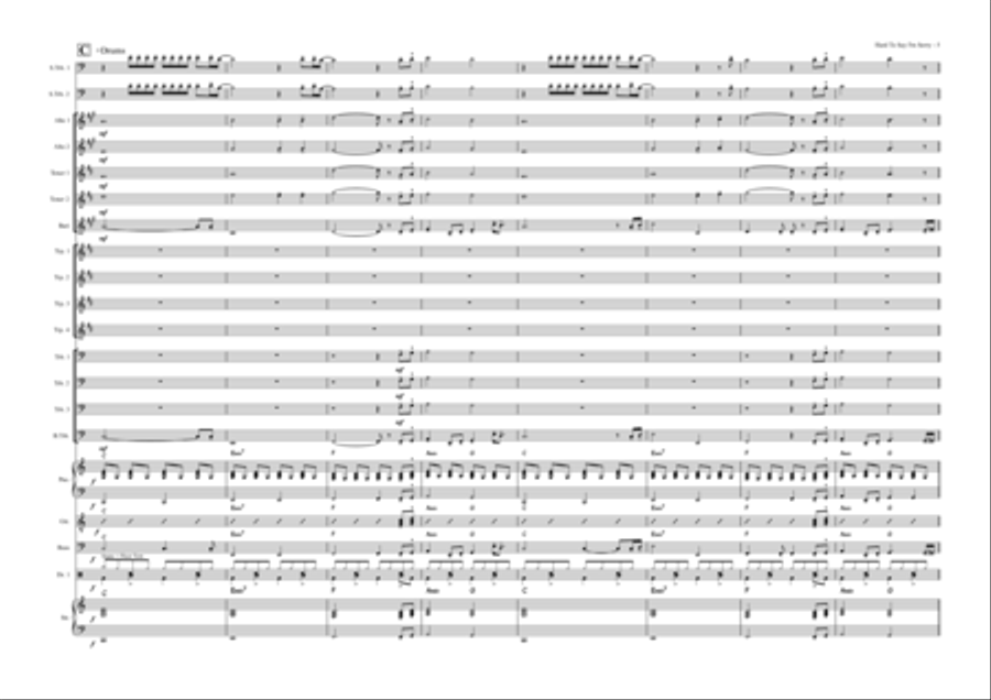 Hard To Say I'm Sorry Hard To Say I'm Sorry Jazz Ensemble scores gallery preview page 5