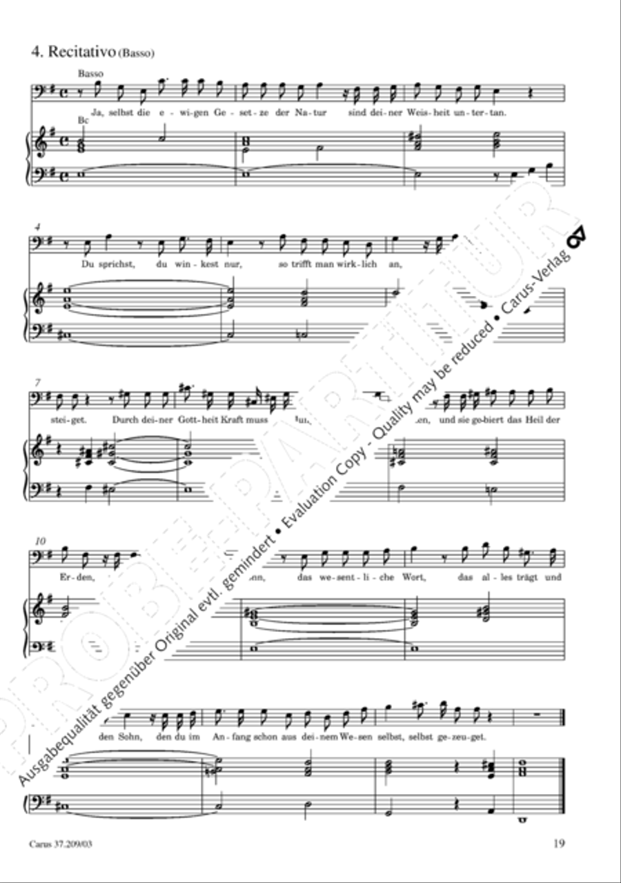 For us a child is born (Uns ist ein Kind geboren) STB scores gallery preview page 20