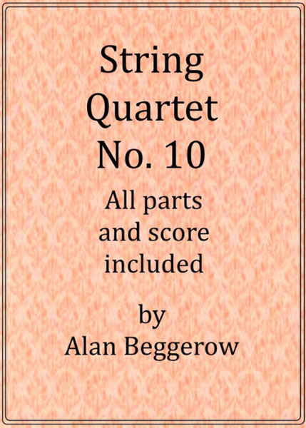 String Quartet No. 10 image number null