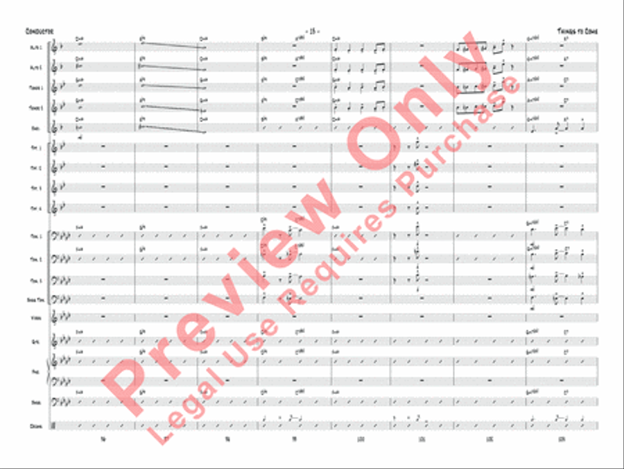 Things to Come Things to Come Jazz Ensemble scores gallery preview page 14