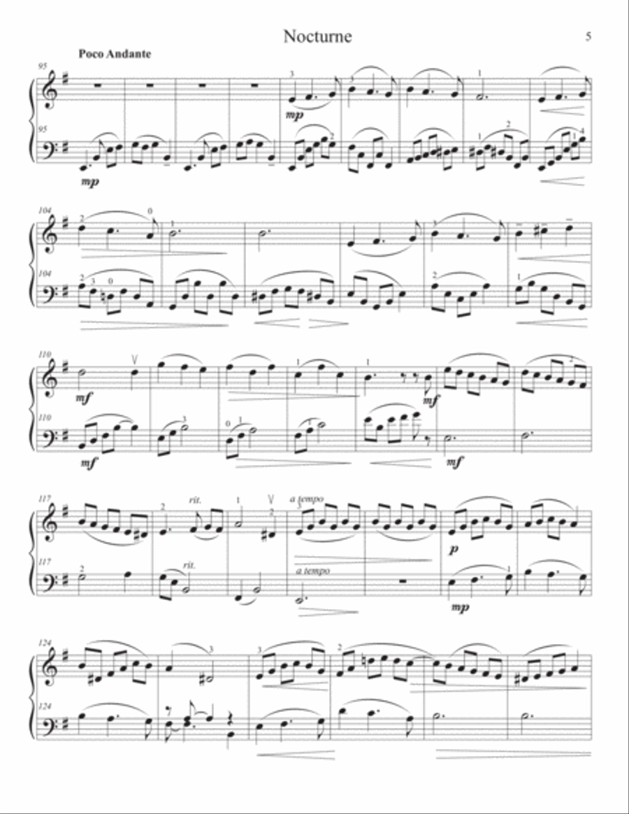 Three Nostalgic Pieces for Violin and Cello Cello scores gallery preview page 5