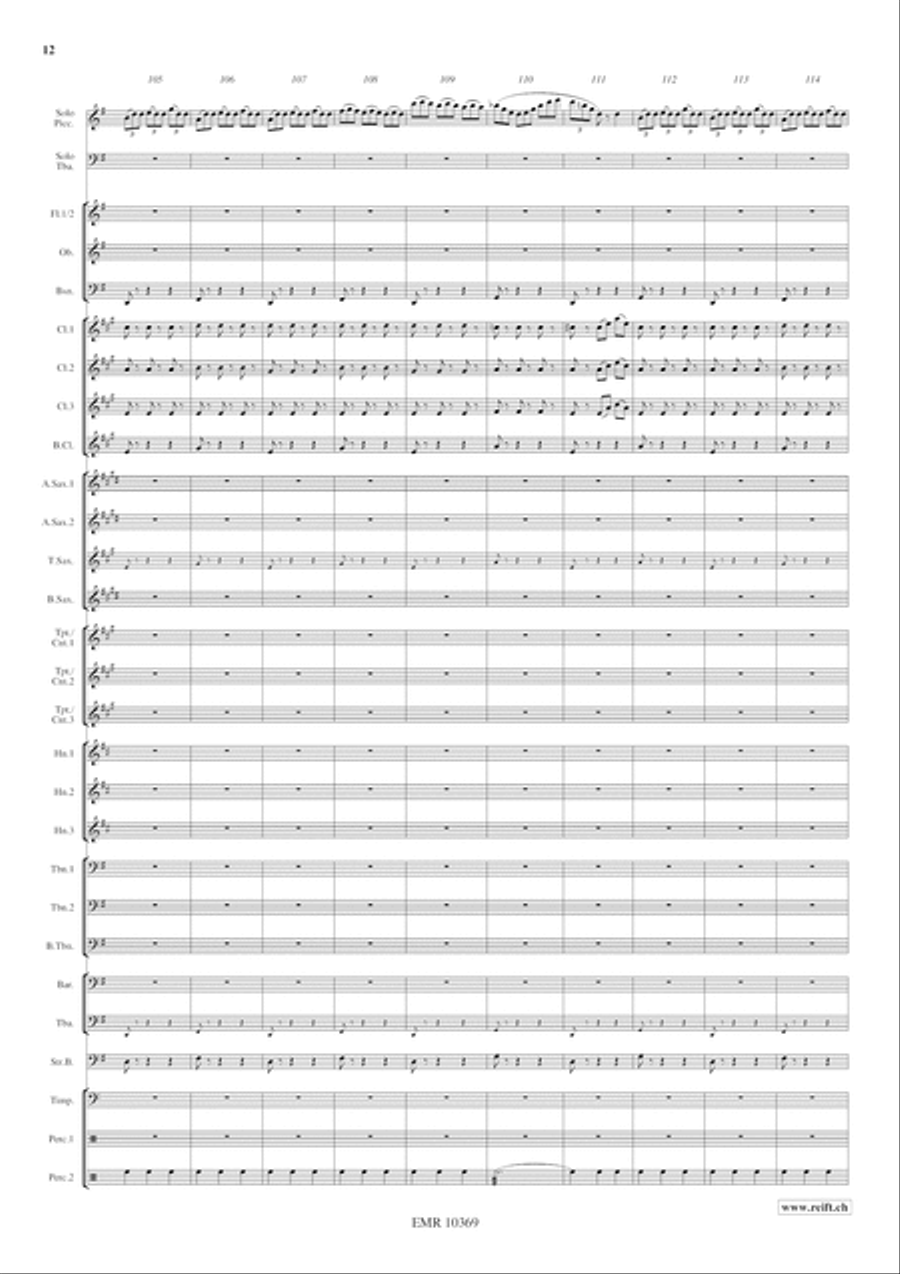 Hi-Lo Concert Band scores gallery preview page 13