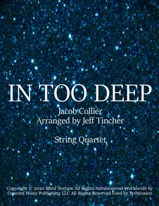 Book cover for In Too Deep