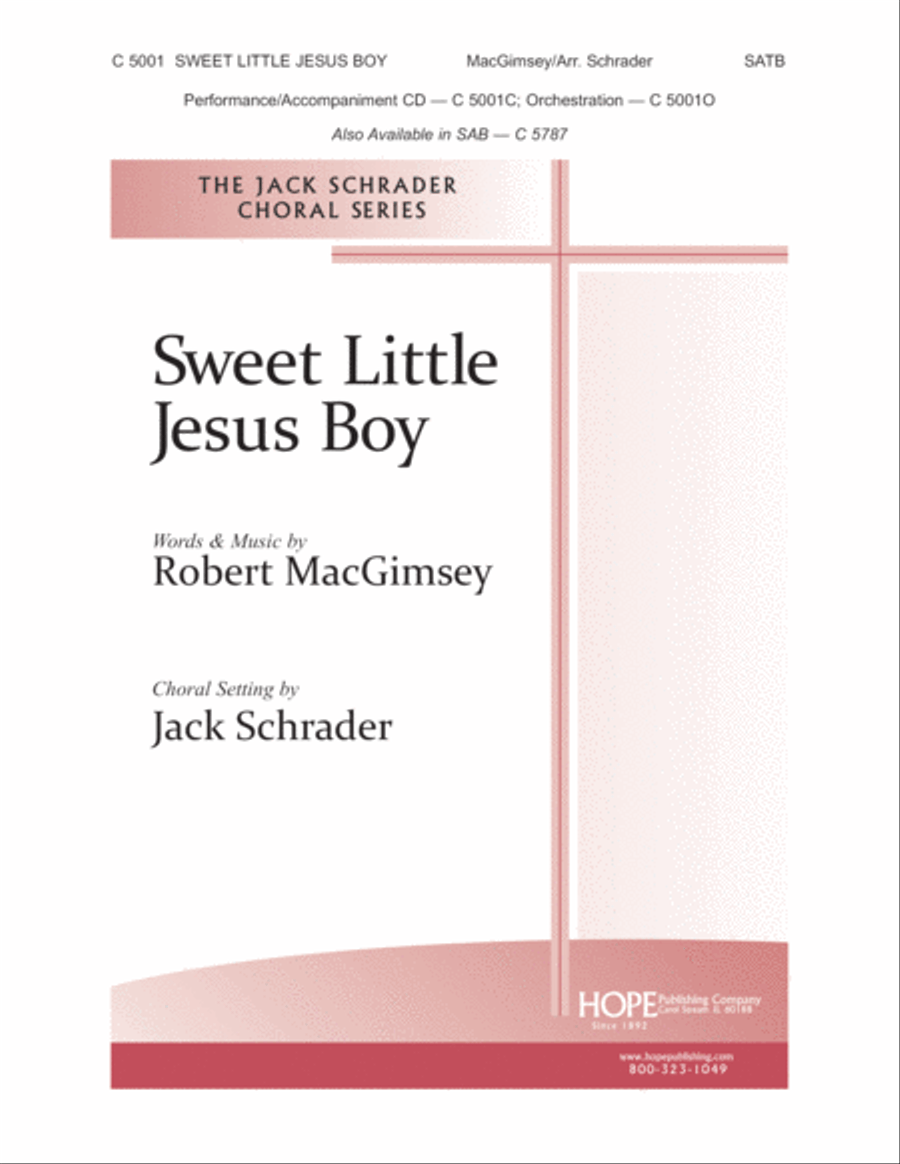Sweet Little Jesus Boy Sweet Little Jesus Boy 4-Part scores gallery preview page 2