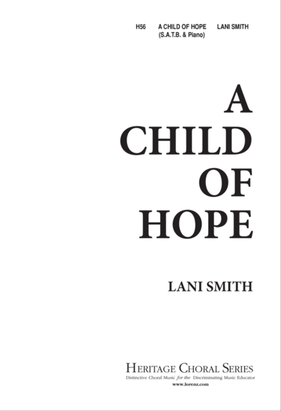 A Child of Hope 4-Part scores gallery preview page 2
